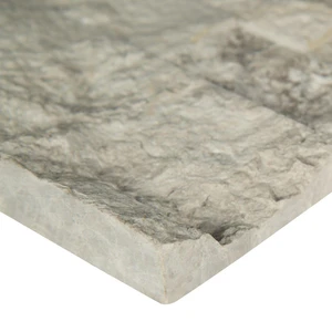 Image 3 of Silver Canyon Gray-Light Splitface 6" x 24" (LPNLMSILCAN624) Stone Wall Tile sold at Floors & Baths Pro's
