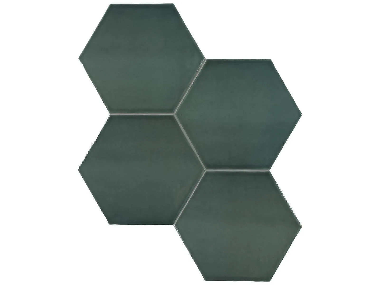 Anatolia Wall Tile Teramoda Emerald Glossy 6" x 6-3/4" (4000-0257-0) Traditional Wall Tile