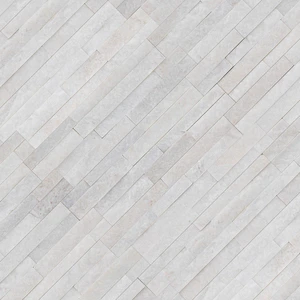 Image 5 of Arctic White-Cool Splitface 4-1/2" x 16" (LPNLQARCWHI4.516-MINI) Stone Wall Tile sold at Floors & Baths Pro's