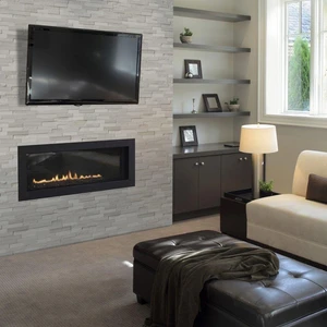 Image 2 of White Oak White-Warm Multi Finish 6" x 24" (LPNLMWHIOAK624-MULTI) Stone Wall Tile sold at Floors & Baths Pro's