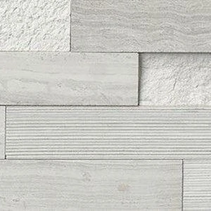 Image 4 of White Oak White-Warm Multi Finish 6" x 24" (LPNLMWHIOAK624-MULTI) Stone Wall Tile sold at Floors & Baths Pro's