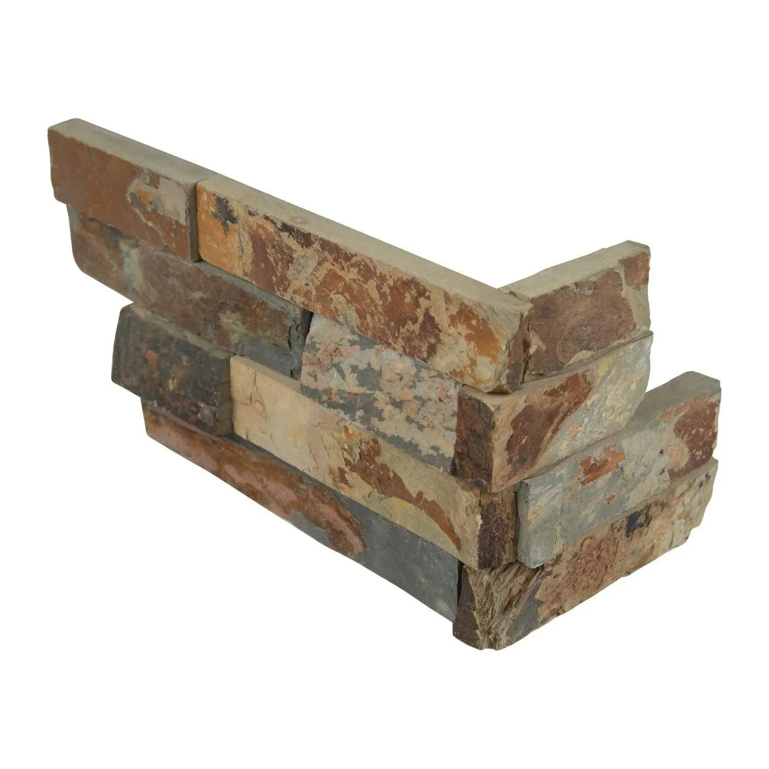 California Gold Splitface Corner 6" x 18" x 6" (LPNLSCALGLD618COR) Stone Wall Tile