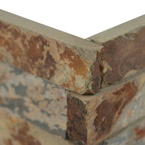 Image 2 of California Gold Splitface Corner 6" x 18" x 6" (LPNLSCALGLD618COR) Stone Wall Tile sold at Floors & Baths Pro's