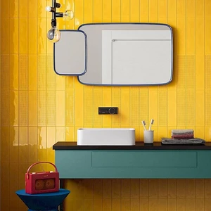Image 3 of Slash Yellow Glossy 3" x 12" (SLSH73Y) Subway Wall Tile sold at Floors & Baths Pro's