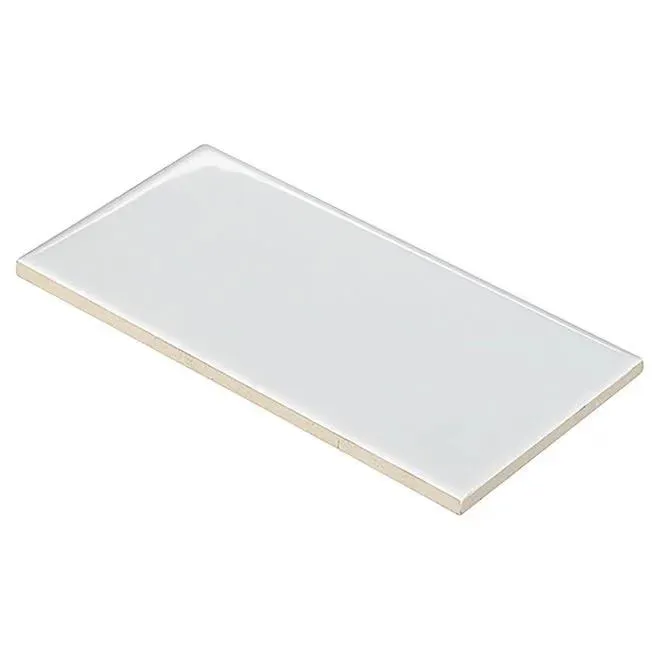 White Glossy 3" x 6" (WI-02) Uniform Color Wall Tile