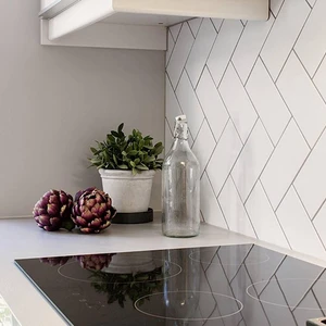 Image 4 of Ral-Vision White Matte 4" x 8" (K500791) Uniform Color Wall Tile sold at Floors & Baths Pro's
