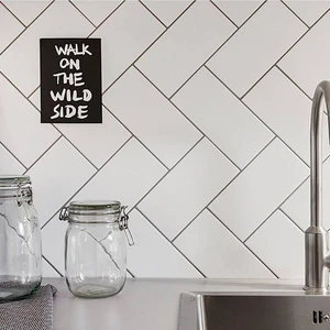 Image 5 of Ral-Vision White Matte 4" x 8" (K500791) Uniform Color Wall Tile sold at Floors & Baths Pro's