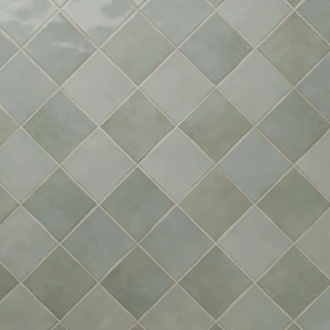 Image 4 of Renzo Jade Green Glossy 5" x 5" (NRENJAD5X5) Traditional Wall Tile sold at Floors & Baths Pro's