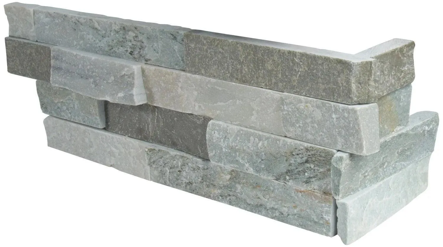 Sierra Blue Splitface Corner 6" x 12" x 6" (LPNLQSIEBLU618COR) Stone Wall Tile