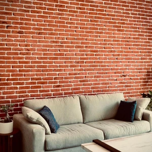 Image 3 of Manubric Faux Brick Marrakech 8" x 2.5" (BRM60010 Manubric) Brick Wall Tile sold at Floors & Baths Pro's