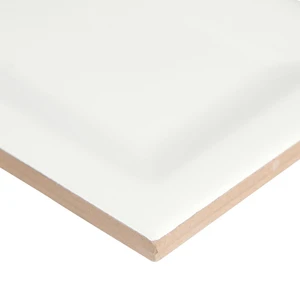 Image 3 of Whisper Inverted Bevel White-Cool Glossy 3" x 6" (NWHIGLO3X6INVBEV-N) Uniform Color Wall Tile sold at Floors & Baths Pro's