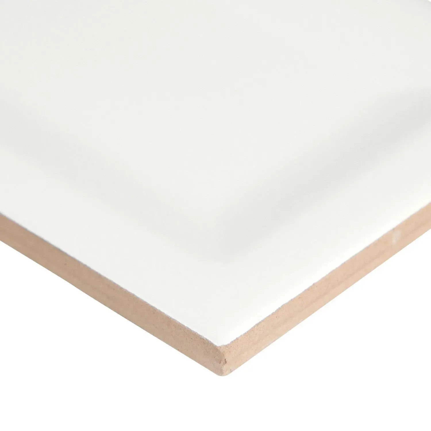 Whisper Inverted Bevel White-Cool Glossy 3" x 6" (NWHIGLO3X6INVBEV-N) Uniform Color Wall Tile