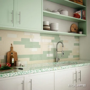 Image 4 of Country Blanco Polished 3" x 16" (13250) Uniform Color Wall Tile sold at Floors & Baths Pro's