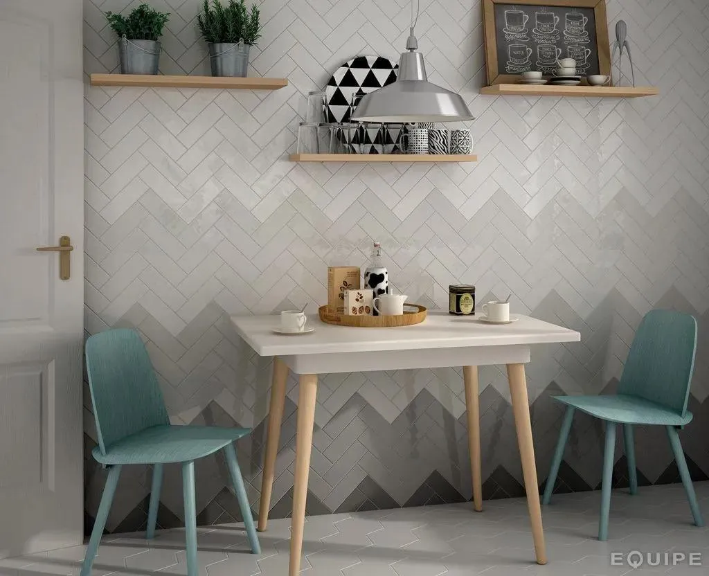 Country Blanco Polished 3" x 16" (13250) Uniform Color Wall Tile