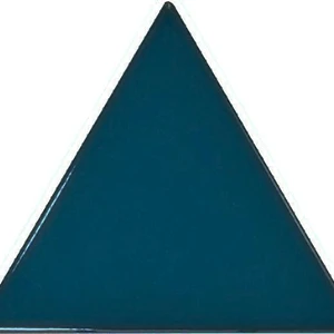 Array, 16" Scale Triangolo Electric Blue Glossy 4-1/2" x 5" (TR23822) Subway Wall Tile