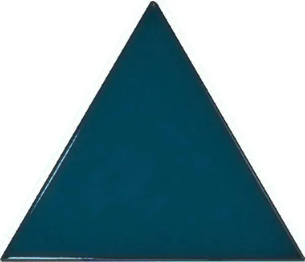 Scale Triangolo Electric Blue Glossy 4-1/2" x 5" (TR23822) Subway Wall Tile