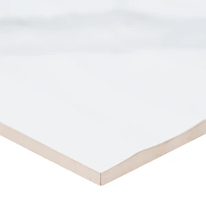 Image 4 of Dymo Statuary Wavy White-Cool Glossy 12" x 24" (NDYMSTAWAVWHI1224G-N) Marble Wall Tile sold at Floors & Baths Pro's