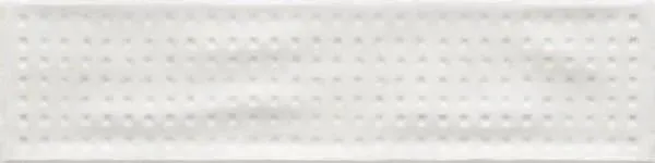 Slash White Glossy Textured 3" x 12" (SLSH173W) Subway Wall Tile