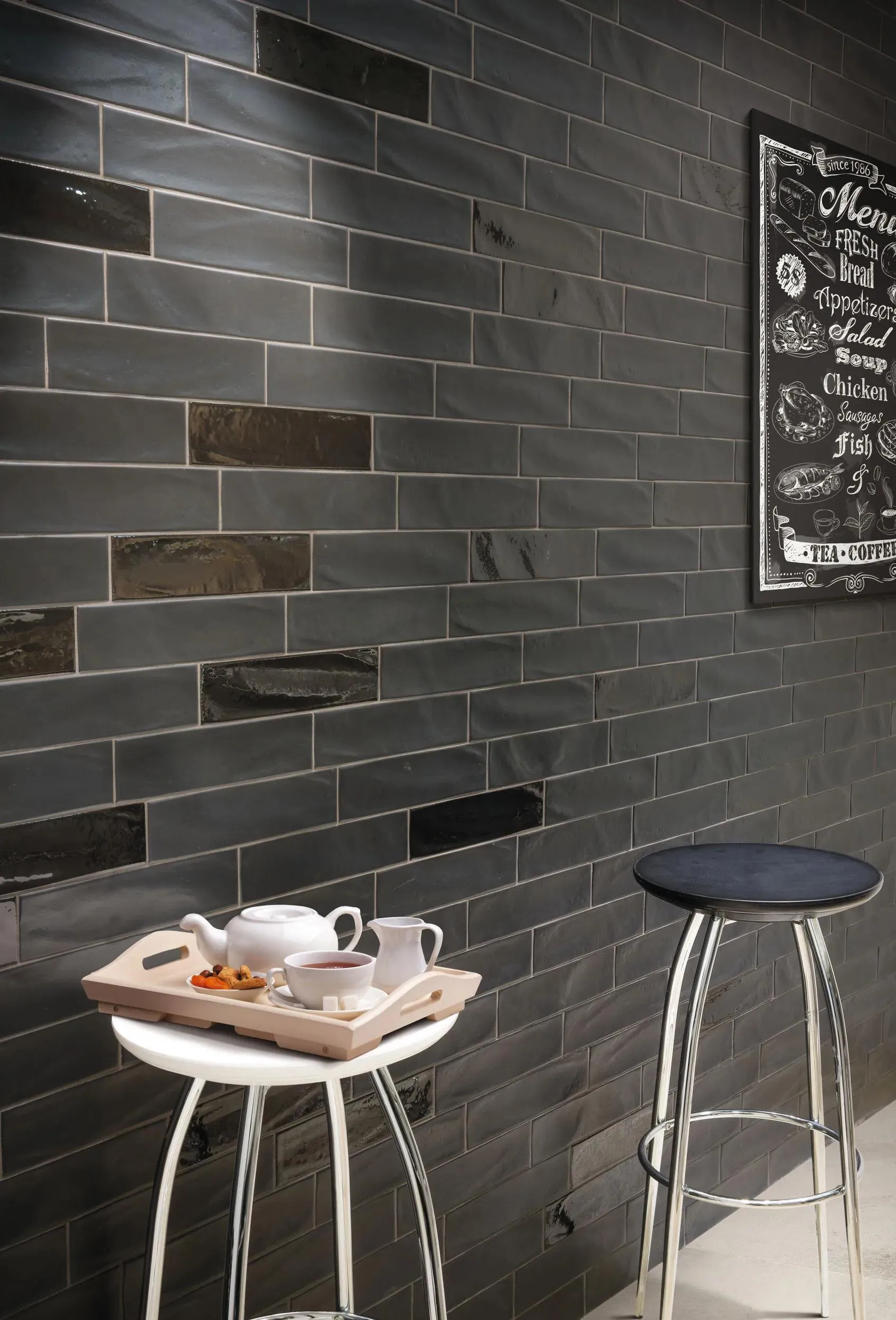 Hamptons Night Matte 3" x 12" (HAMNIG0312M) Traditional Wall Tile