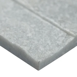 Image 2 of Cosmic Gray-Light Splitface 6" x 24" (LPNLMCOSGRY624) Stone Wall Tile sold at Floors & Baths Pro's