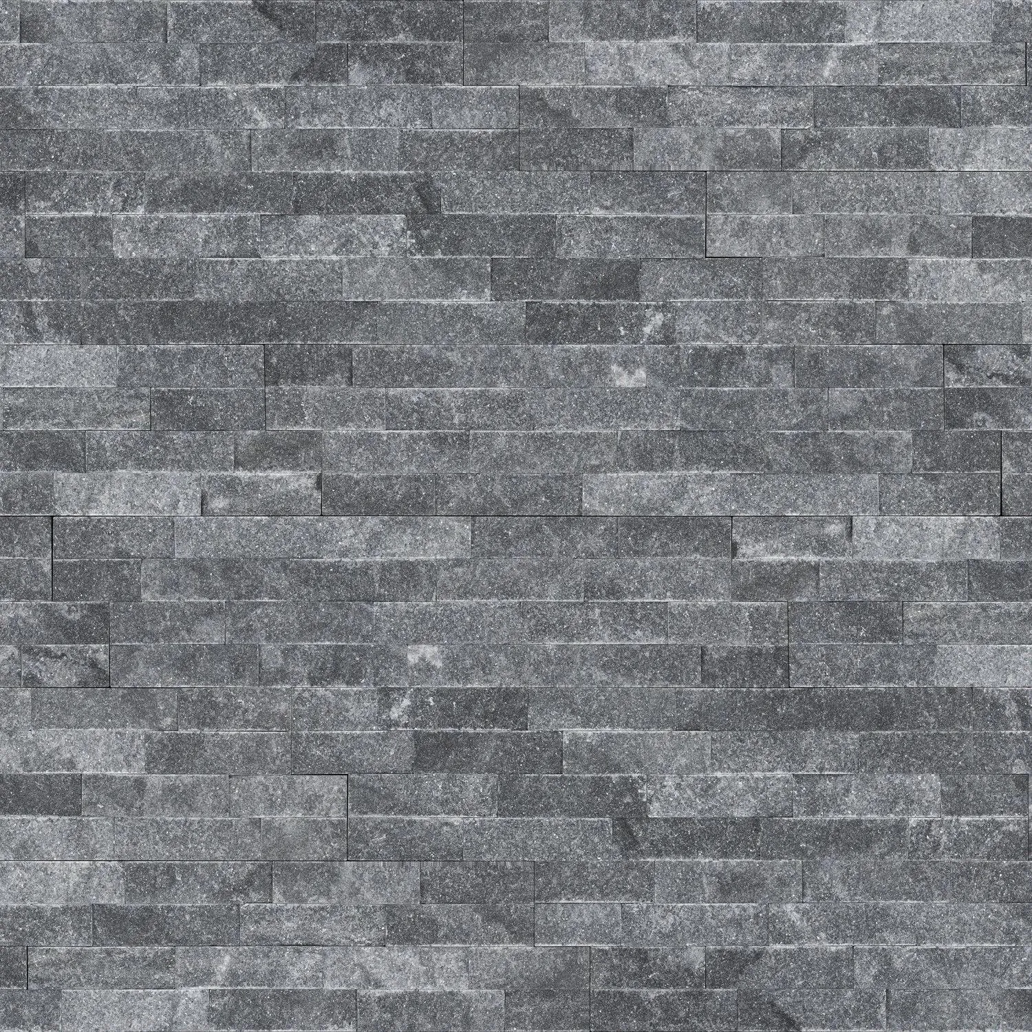 Cosmic Black Splitface 6" x 24" (LPNLMCOSBLK624) Stone Wall Tile