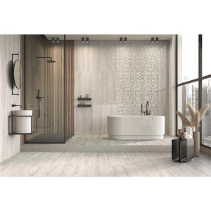 Image 2 of Travertino Silver Matte 10" x 24" (AS-020) Marble Wall Tile sold at Floors & Baths Pro's