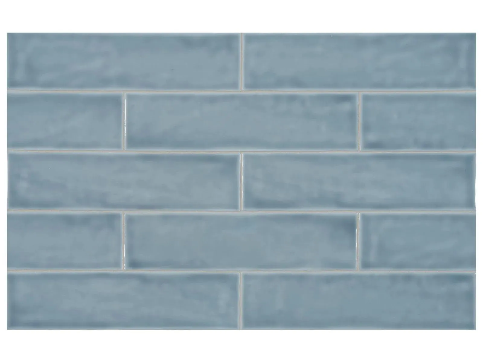 Anatolia Wall Tile Teramoda Sky Glossy 3" x 12" (4000-0251-0) Brick Wall Tile