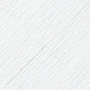 Image 3 of Dymo Stripe White-Cool Glossy 12" x 24" (NDYMSTRWHI1224G-N) Uniform Color Wall Tile sold at Floors & Baths Pro's