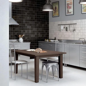 Image 4 of Mallorca White Glossy 4" x 4" (MAL23257) Plain, Textured Wall Tile sold at Floors & Baths Pro's