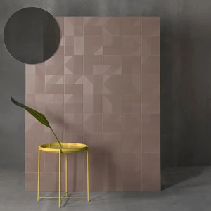 Image 2 of Lins Brown Matte 8" x 8" (LINBRO0808M) Traditional Wall Tile sold at Floors & Baths Pro's