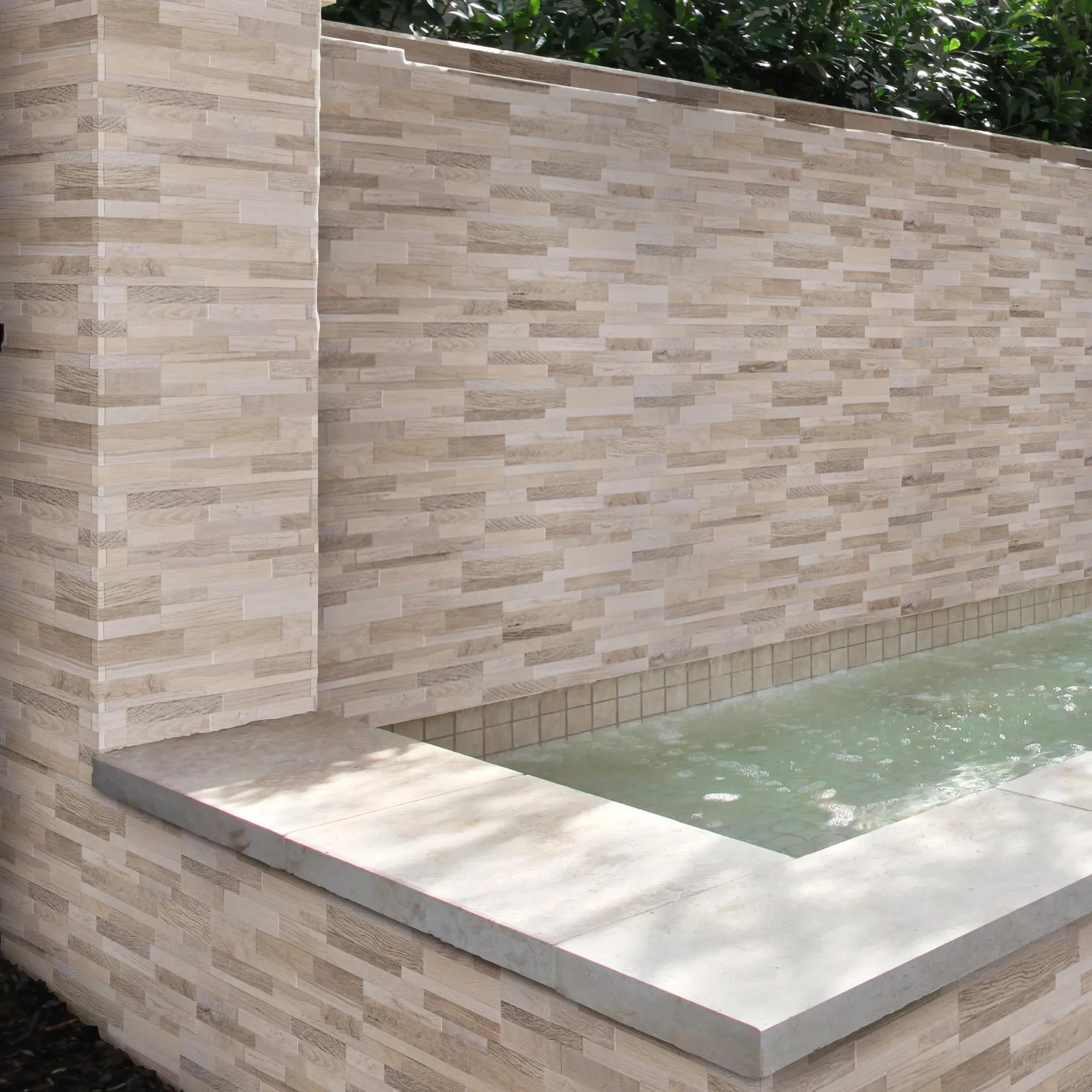 Dekora Rainforest Natural Matte 6" x 24" (NRAIFORNAT6X24) Wood Wall Tile