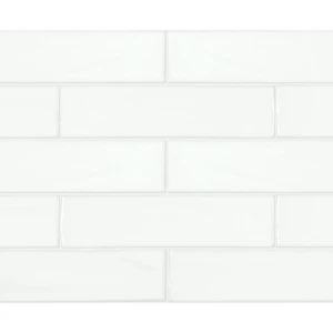 Array, 9" Anatolia Wall Tile Marlow Cloud Glossy 3" x 12" (4000-0070-1) Brick Wall Tile