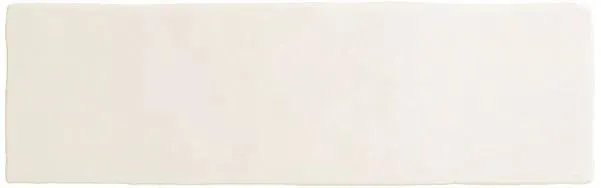 Magma White Matte 2-1/2" x 8" (MAG24958N) Plain, Textured Wall Tile