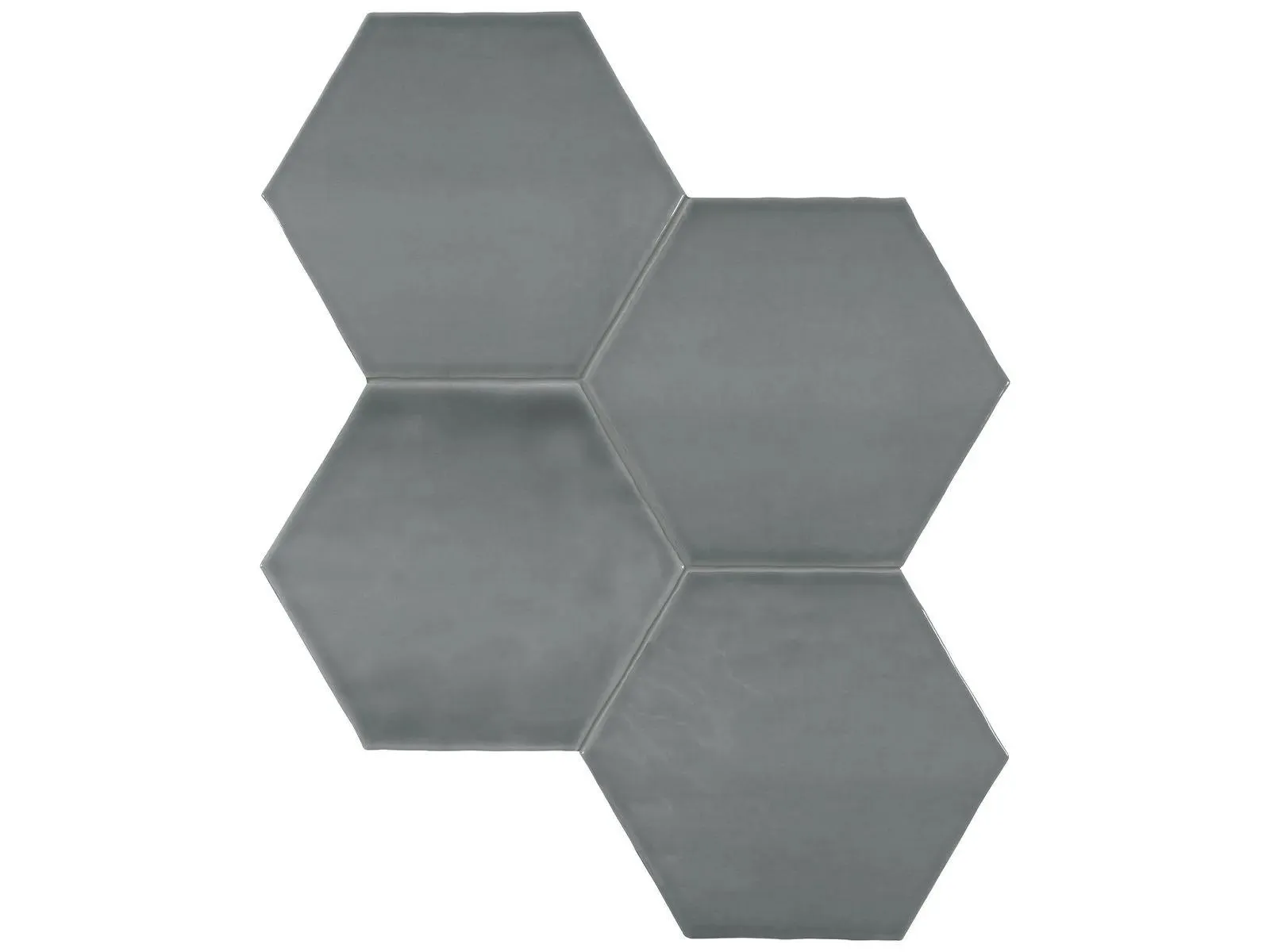 Anatolia Wall Tile Teramoda Charcoal Glossy 6" x 6-3/4" (4000-0259-0) Traditional Wall Tile