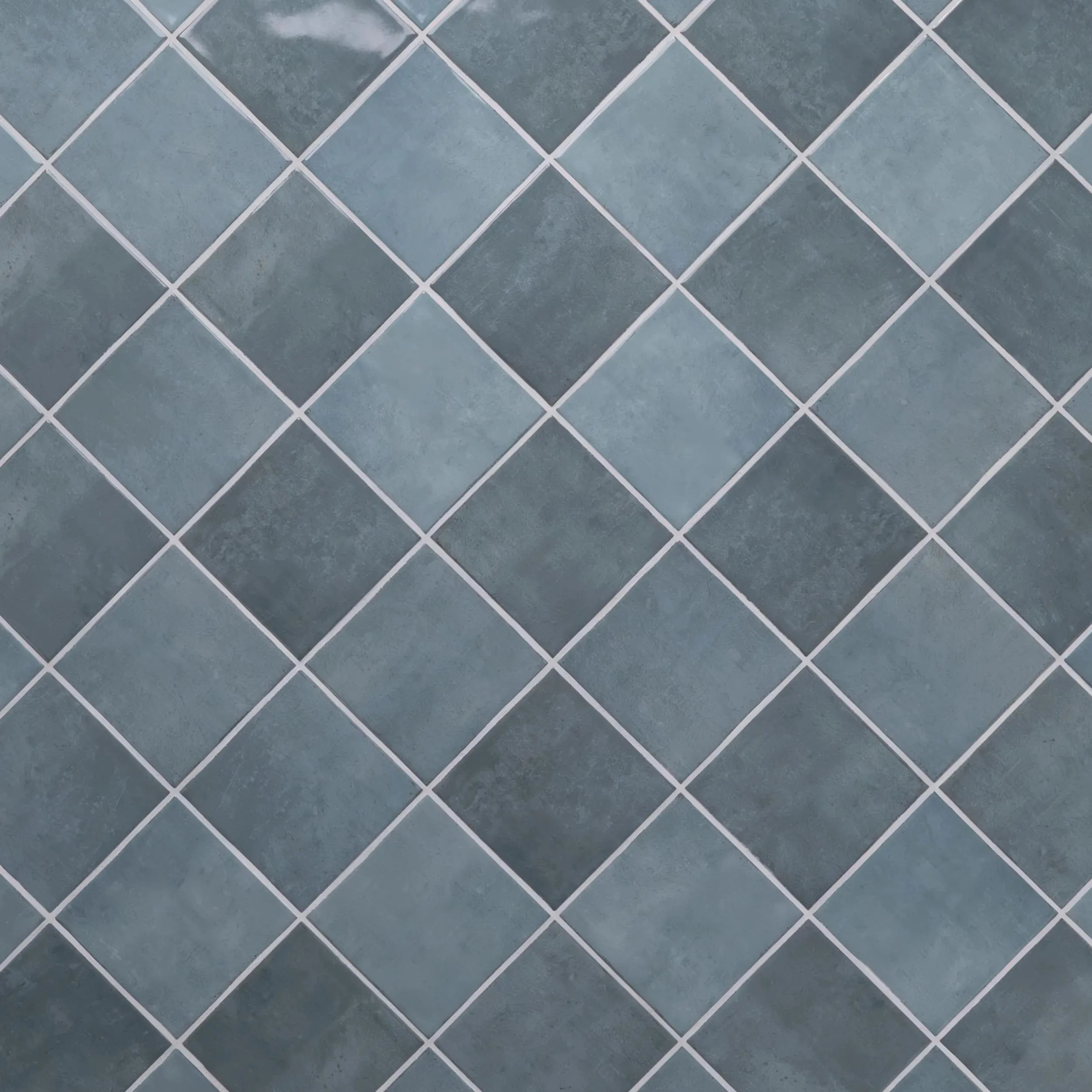Renzo Denim Blue Glossy 5" x 5" (NRENDEN5X5) Subway Wall Tile