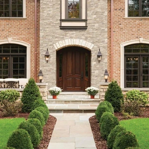 Image 2 of Roman Beige Splitface 6" x 24" (LPNLTROMBEI624) Stone Wall Tile sold at Floors & Baths Pro's