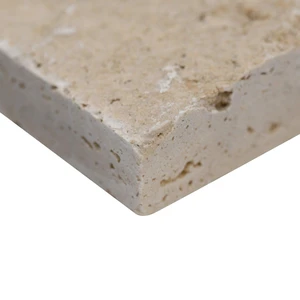 Image 3 of Roman Beige Splitface 6" x 24" (LPNLTROMBEI624) Stone Wall Tile sold at Floors & Baths Pro's