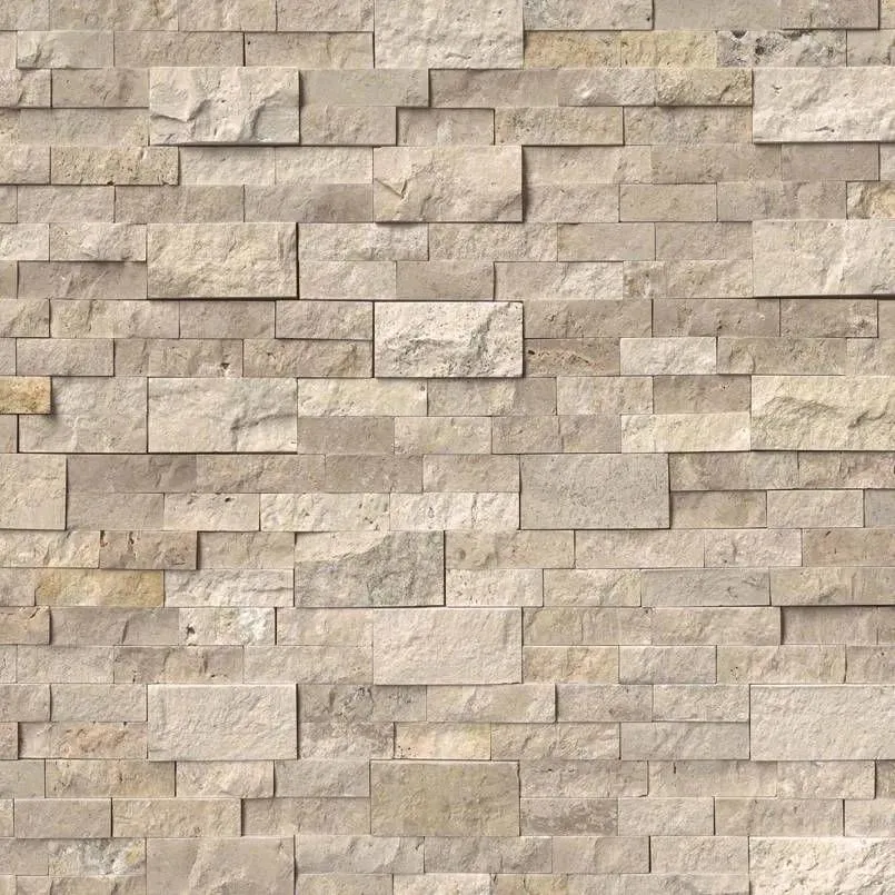 Roman Beige Splitface 6" x 24" (LPNLTROMBEI624) Stone Wall Tile