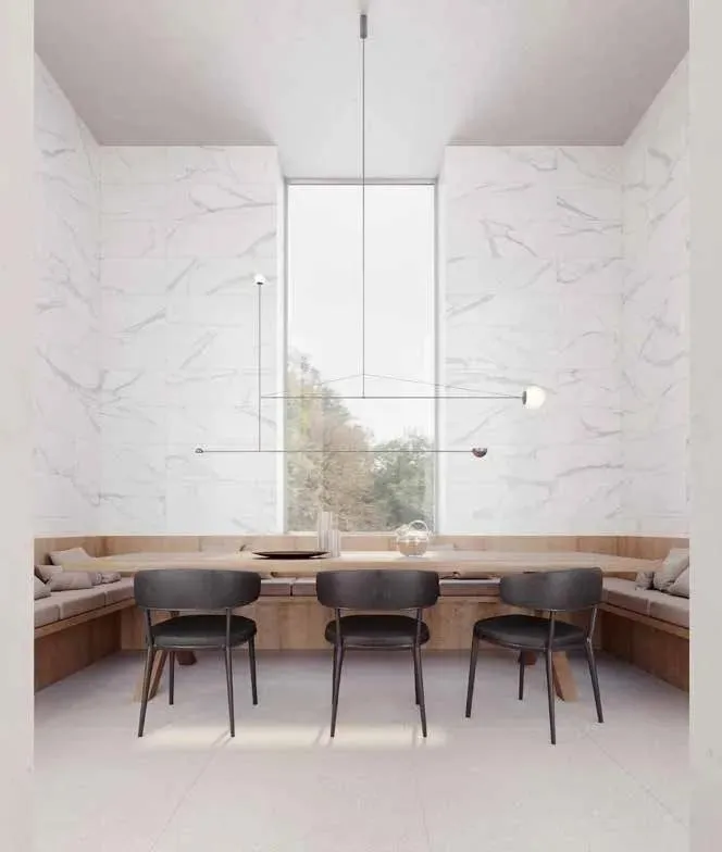Raffino Statuario Valore Matte 12" x 36" (4000-0273-0) Marble Wall Tile