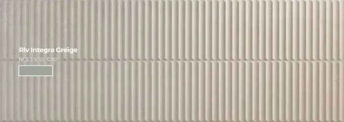 Integra Greige Matte 16" x 48" (INGREI1648RLV) Concrete Wall Tile