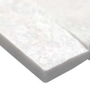 Image 3 of Cosmic White-Cool Splitface 6" x 24" (LPNLMCOSWHI624) Stone Wall Tile sold at Floors & Baths Pro's