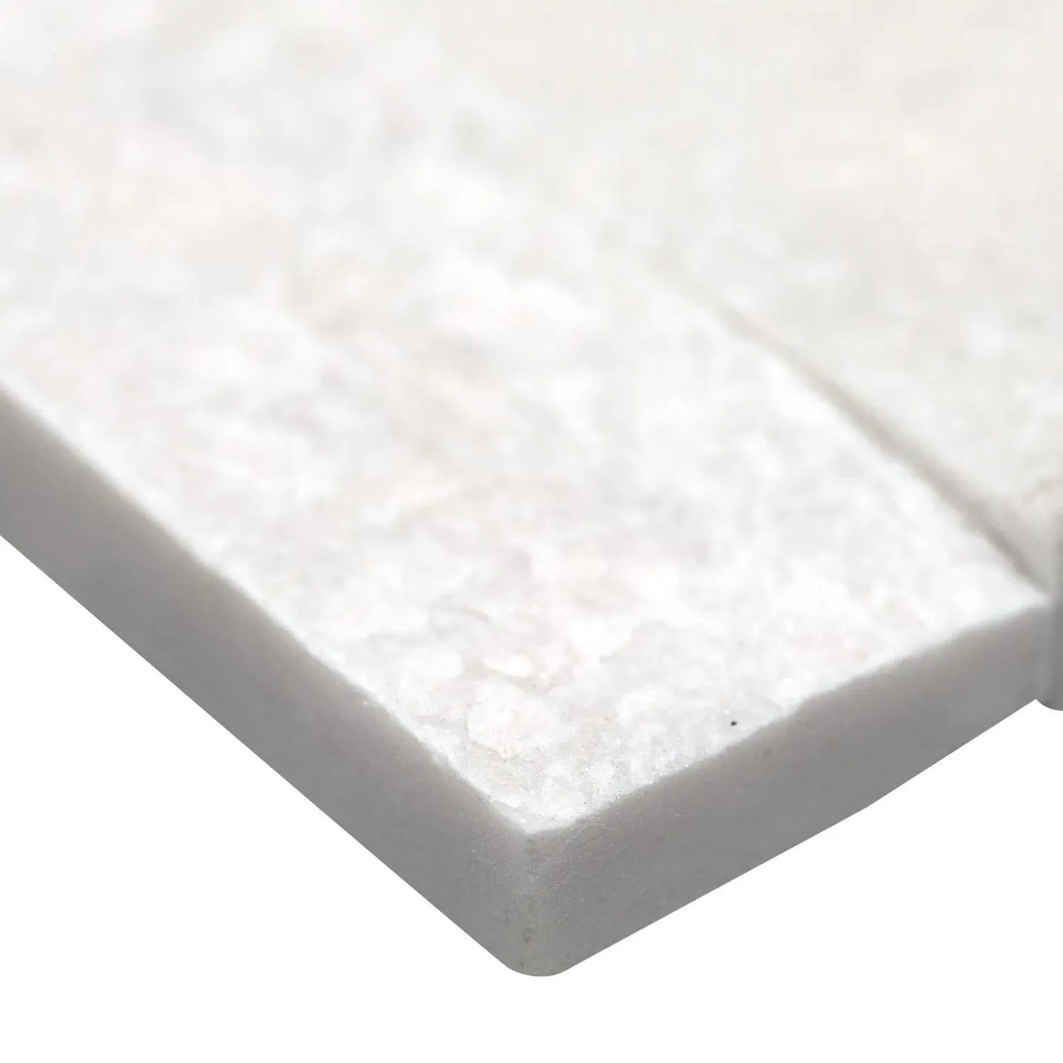 Cosmic White-Cool Splitface 6" x 24" (LPNLMCOSWHI624) Stone Wall Tile