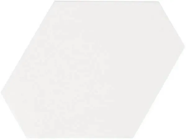 Scale Benzene White Matte 4-1/2" x 5" (BE23824) Uniform Color Wall Tile