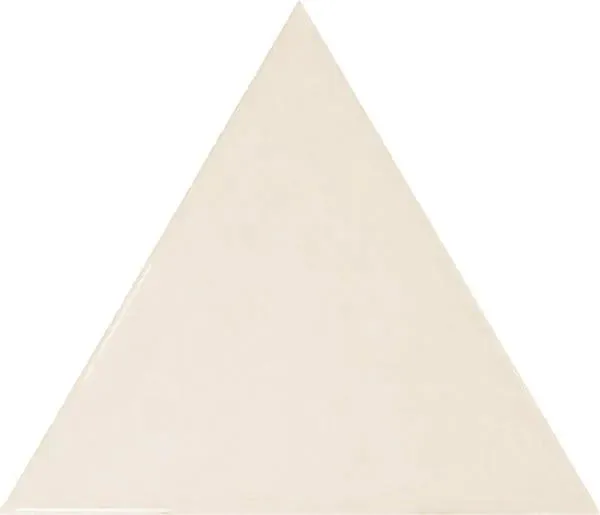 Scale Triangolo Cream Glossy 4-1/2" x 5" (TR23814) Subway Wall Tile