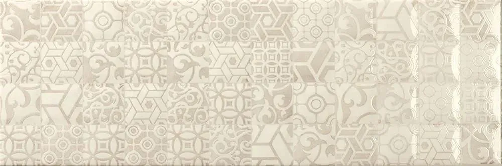 Grisha Gold Decor Glossy 8" x 24" (GRGLDDECO) 3D, Glass Wall Tile