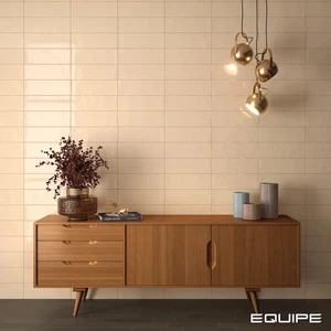 Image 3 of Country Beige Polished 3" x 16" (13251) Subway Wall Tile sold at Floors & Baths Pro's