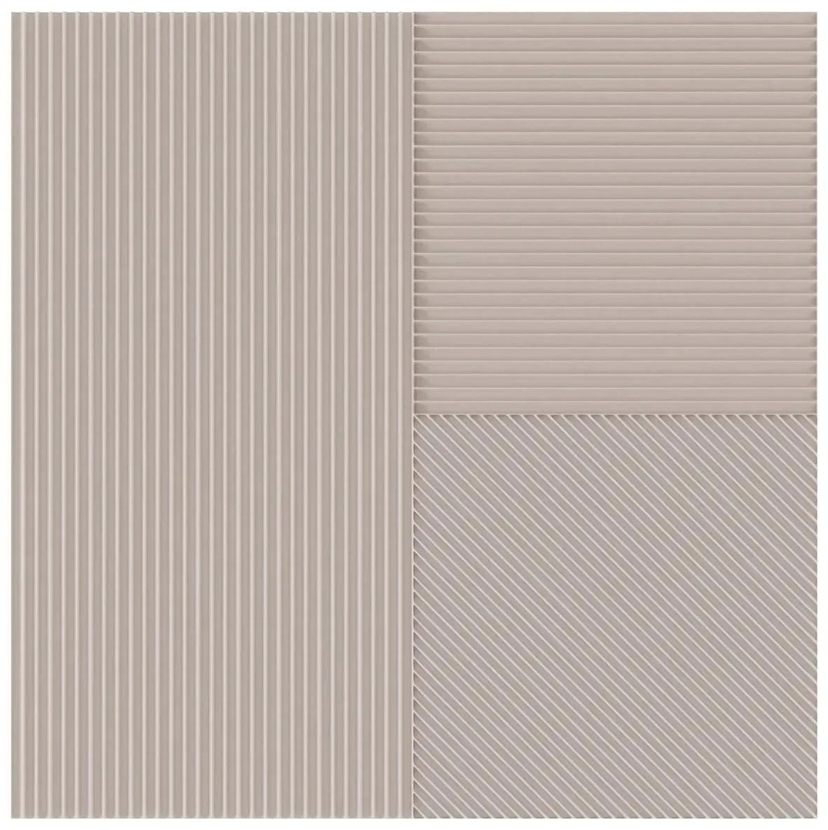 Lins Taupe Matte 8" x 8" (LINTAU0808M) Traditional Wall Tile