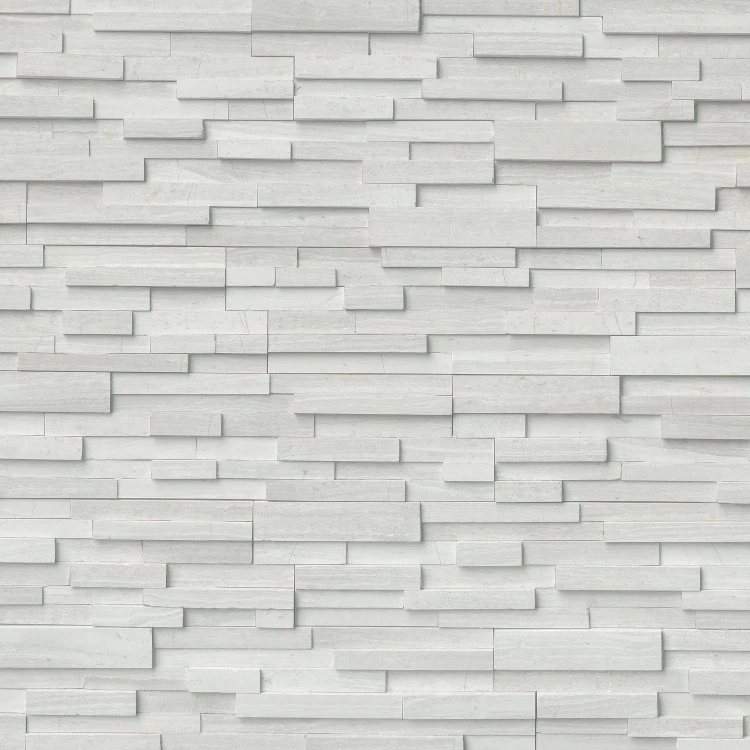 White Oak White-Warm Honed 6" x 24" (LPNLMWHIOAK624-3DH) Stone Wall Tile