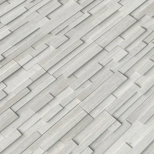 Image 5 of White Oak White-Warm Honed 6" x 24" (LPNLMWHIOAK624-3DH) Stone Wall Tile sold at Floors & Baths Pro's