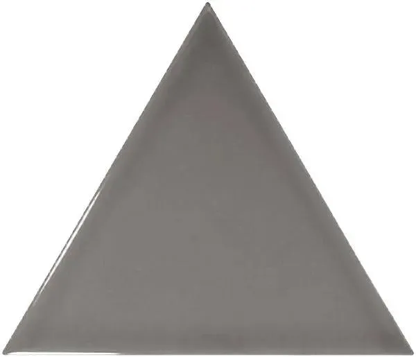 Scale Triangolo Dark Grey Glossy 4-1/2" x 5" (TR23817) Subway Wall Tile